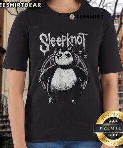 Nice Sleepknot Panda Ladies Tee featuring a cute panda design on a stylish women's t-shirt for casual wear.