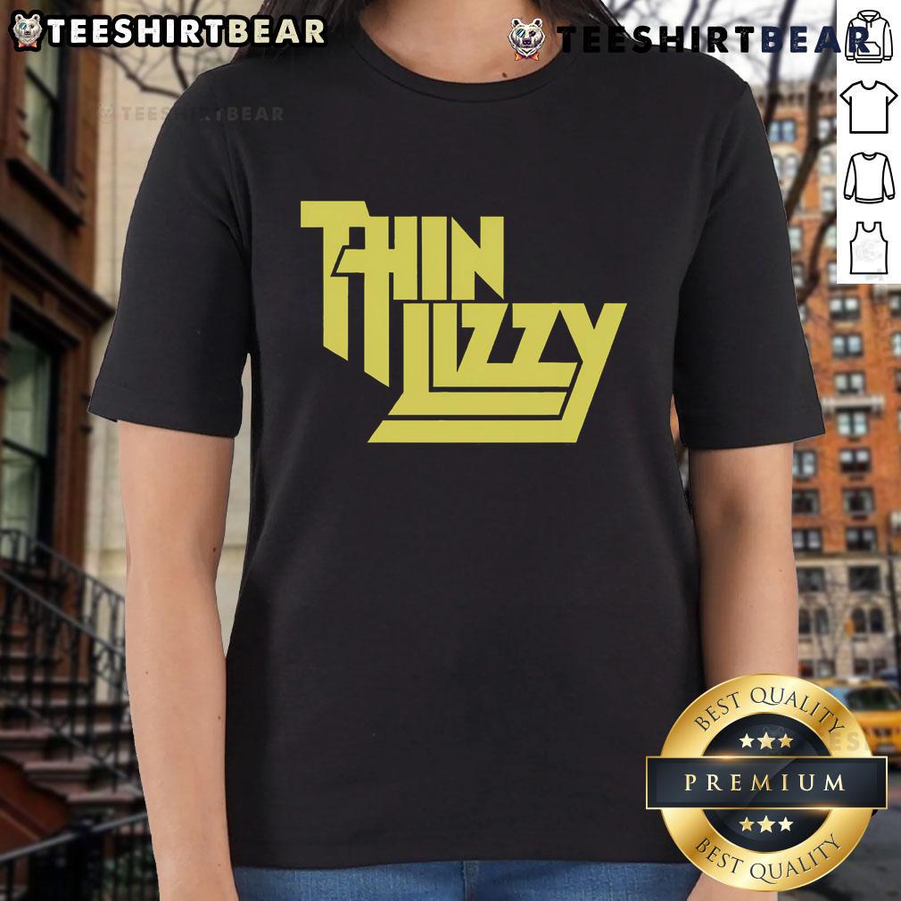 Stylish Nice Thin Lizzy Ladies Tee featuring a vibrant design perfect for fans and casual wear.