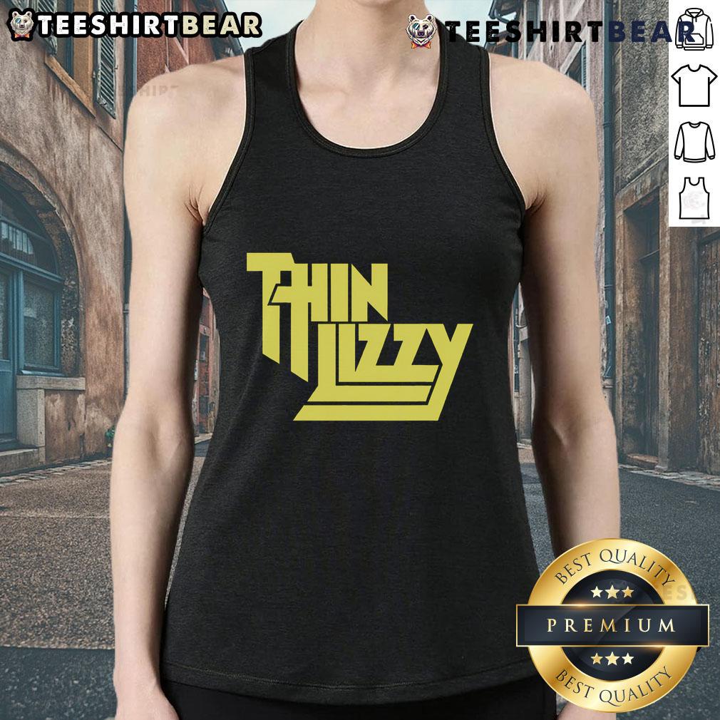 Stylish Nice Thin Lizzy tank top featuring vibrant graphics, perfect for casual wear and music fans.
