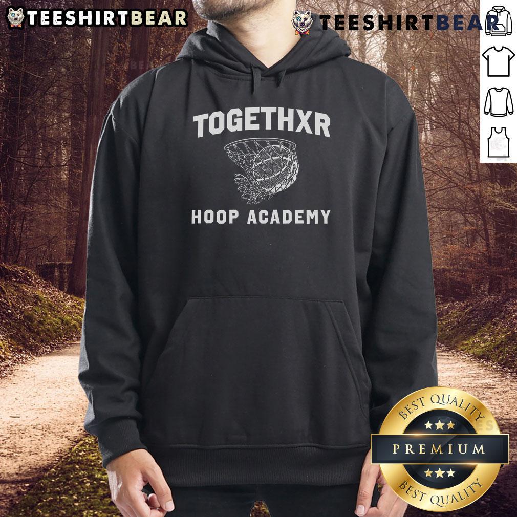 Nice Togethxr Hoop Academy hoodie in stylish design, ideal for basketball enthusiasts and urban fashion lovers.