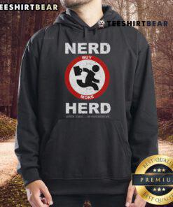 Nice Vintage Nerd Herd Geek Chic in Overdrive Hoodie showcasing a stylish, retro design for passionate nerds.