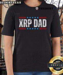 Nice XRP Dad Crypto Merchandise Ladies Tee featuring stylish design perfect for crypto enthusiasts and XRP supporters.