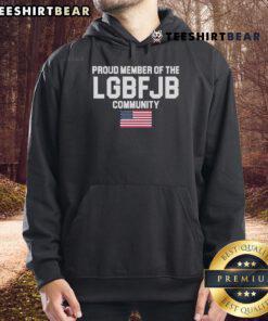 Alt Text: Official American Flag hoodie for proud members of the LGBFJB community, showcasing vibrant colors and inclusive design.