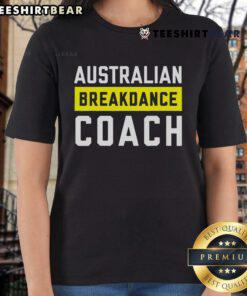 Official Australian Breakdancing Costume for Coaches & Dancers featuring a matching ladies tee for stylish performances.