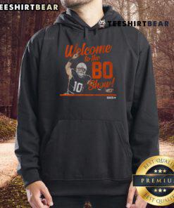 Official Bo Nix Welcome to the Bo Show hoodie featuring a stylish design perfect for fans and supporters of Bo Nix.