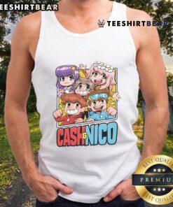Official Cash and Nico Crew tank top featuring a stylish design and vibrant colors, perfect for casual wear.