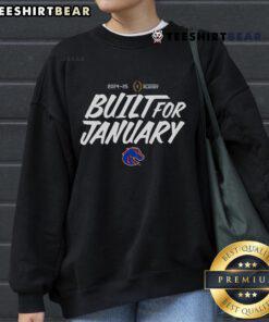 Boise State College Football Playoff 2025 sweatshirt, perfect for January games, showcasing team spirit and style.