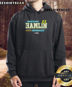 2025 NASCAR Cup Series Schedule Hoodie from the Official Denny Hamlin Joe Gibbs Racing Team Collection.
