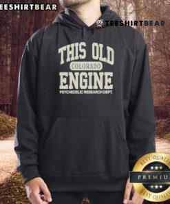Official Engine Psych Research Dept Hoodie in black, featuring logo and design for psychology enthusiasts and researchers.