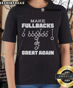 Official Make Fullbacks Fb Great Again Ladies Tee in stylish design, perfect for football fans and casual wear.