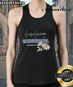 Official Neighborhood NH x Yohji Yamamoto Printemps t tank top featuring a stylish design and vibrant colors.