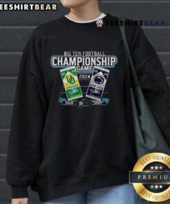 2024 Big Ten Football Championship tickets and sweatshirt for Penn State vs Oregon Ducks at Lucas Oil Stadium.