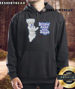Official Pillsbury Doughboy Bringing Home The Dough 2024 Hoodie featuring a playful design and vibrant colors.