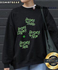 Official Playa Society X Cash App Pay Some Respect Sweatshirt in black with bold graphic design, stylish streetwear apparel.