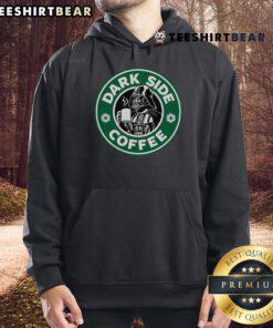 Official Star Wars Dark Side Coffee hoodie featuring iconic graphics, perfect for fans and casual wear.