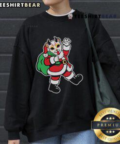 Official The Home Team Ho Ho Ho Team Santa Christmas 2024 Sweatshirt featuring festive design and cozy fit.