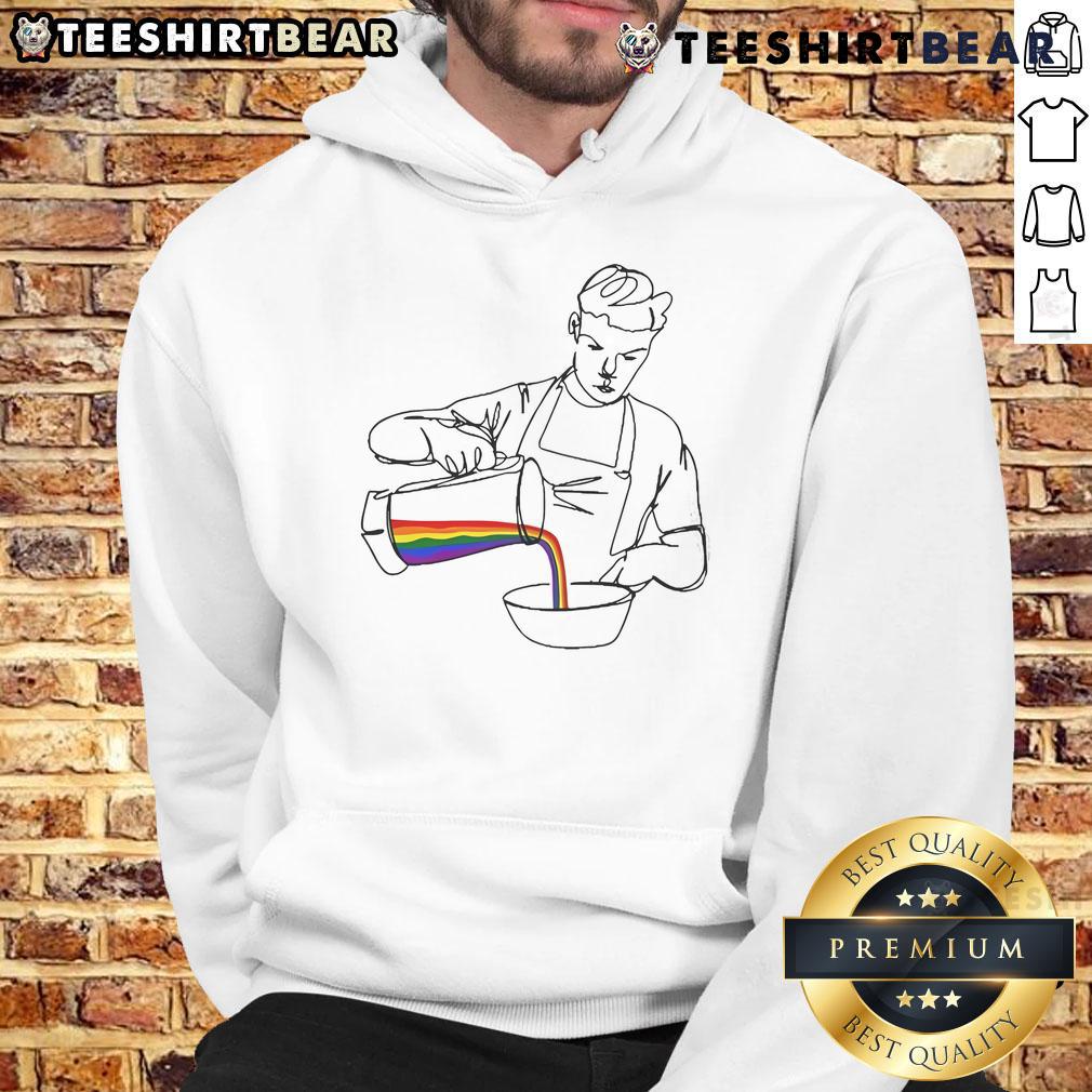 Will Poulter wearing the Official Choose Love Bear Charity Hoodie, promoting awareness and support for refugees.