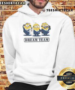 Premium Minions Office Suit Dream Team Hoodie featuring vibrant Minions design, perfect for fans and casual wear.