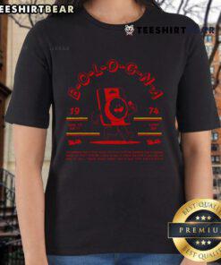 Vintage ladies tee featuring Premium Oscar Mayer Singing Bologna design, perfect for retro fashion lovers.