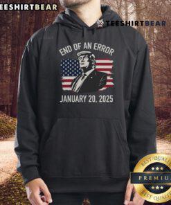 Premium President Donald Trump Inauguration Day 2025 hoodie featuring vibrant graphics and a comfortable fit.