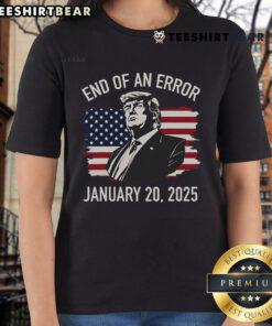 Premium President Donald Trump Inauguration Day 2025 ladies tee featuring a stylish design celebrating the event.