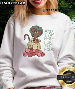 Cozy Pretty Muppet Christmas Carol Rizzo sweatshirt featuring vibrant colors and festive design for holiday cheer.