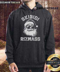 Cozy Top Christmas Rizz Santa Claus Charisma Hoodie featuring festive design, perfect for holiday celebrations and gifts.
