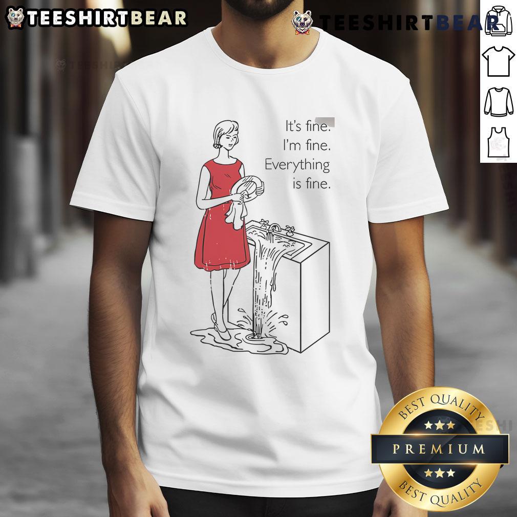 Top Cookie Theft Mom T-Shirt featuring 'Everything Is Fine' design, perfect for cookie-loving moms and casual wear.