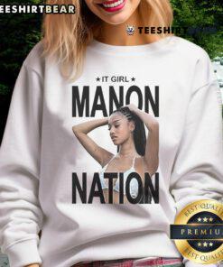 Top It Girl Manon Nation sweatshirt featuring a stylish design, perfect for casual outfits and trendy fashion lovers.