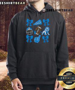 Coquette Lions Bow Hoodie for game day featuring stylish design perfect for Top Lions football fans.