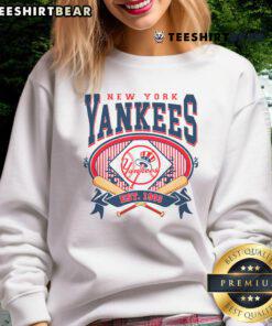 Cozy New York Yankees sweatshirt for baseball team lovers, established 1903, featuring iconic team logo and colors.