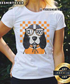 Top Tennessee dog lovers Coonhound ladies tee featuring a stylish design perfect for proud Coonhound owners.