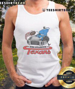 Awesome Houston Texans NRG Stadium tank top featuring team colors and logo, perfect for game day or casual wear.