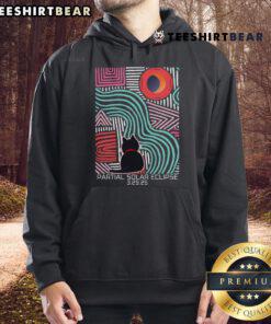 Funny Solar Eclipse Cat hoodie for the 2025 Partial Solar Eclipse, featuring a playful cat design with eclipse elements.