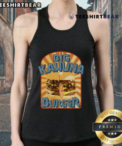 Good Big Kahuna Burger fast food tank top featuring a vibrant burger graphic, perfect for casual dining enthusiasts.