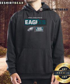 Good Bud Light Philadelphia Eagles team hoodie featuring vibrant colors and logo, perfect for game day attire.