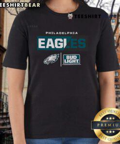 Good Bud Light Philadelphia Eagles Team Ladies Tee featuring a stylish design for female fans of the Eagles.
