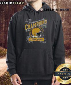 Good Nodame Bowl Champs 2025 Fighting Irish Sugar Hoodie featuring vibrant team colors and stylish design.