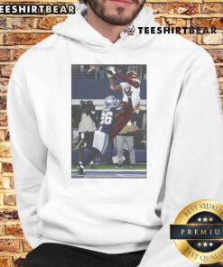 Good Terry McLaurin late TD catch hoodie featuring McLaurin celebrating a touchdown in a stylish design.