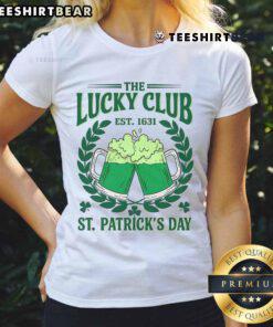 Good The Lucky Club St Patrick's Day beer-drinking ladies enjoying festive fun in vibrant green attire.