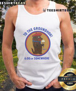 Hot Groundhog Day tank top featuring a playful groundhog design, perfect for celebrating the quirky holiday in style.