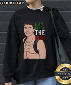 Hot Luigi's Mansion 3 Mario Mangiare Italian sweatshirt featuring vibrant colors and playful design for gamers.