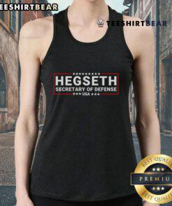 Hot Pete Hegseth in a MAGA tank top, supporting Trump for Secretary of Defense, showcasing patriotic enthusiasm.