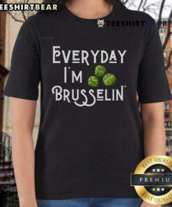 Brussels sprout lover ladies tee featuring a fun graphic, perfect for everyday wear and celebrating healthy eating.