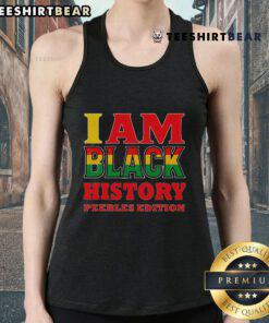 Nice I Am Black History Peebles Edition tank top featuring vibrant design celebrating Black history and culture.