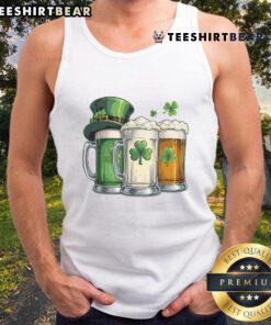 Nice Irish beer tank top featuring the Ireland flag design, perfect for celebrating Irish culture and craft brews.