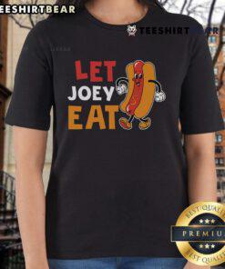 Nice Let Joey Eat Bring Back Chestnut Ladies Tee featuring a stylish design perfect for casual wear.