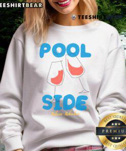Cozy Nice Poolside Sun Seeker Sweatshirt perfect for lounging by the pool on sunny days.