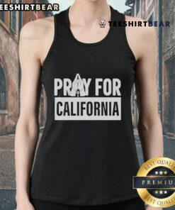 Nice Pray for California tank top in vibrant colors, perfect for casual wear and supporting California's spirit.