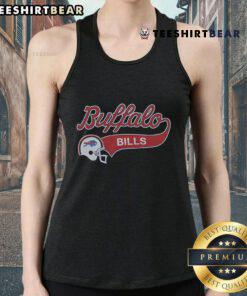 Stylish Nice Script Buffalo Bills helmet tank top, perfect for fans showing team spirit at games or casual outings.